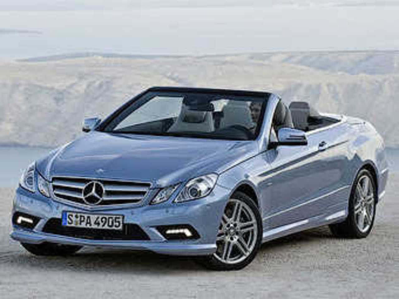 Кабриолет Mercedes-Benz E-Class. Фото с сайта auto-motor-und-sport.de