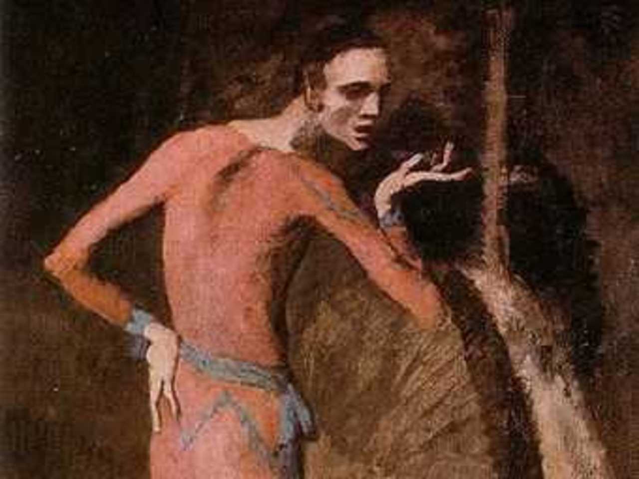 "Актер" Пабло Пикасо. Фрагмент репродукции с сайта www.soho-art.com