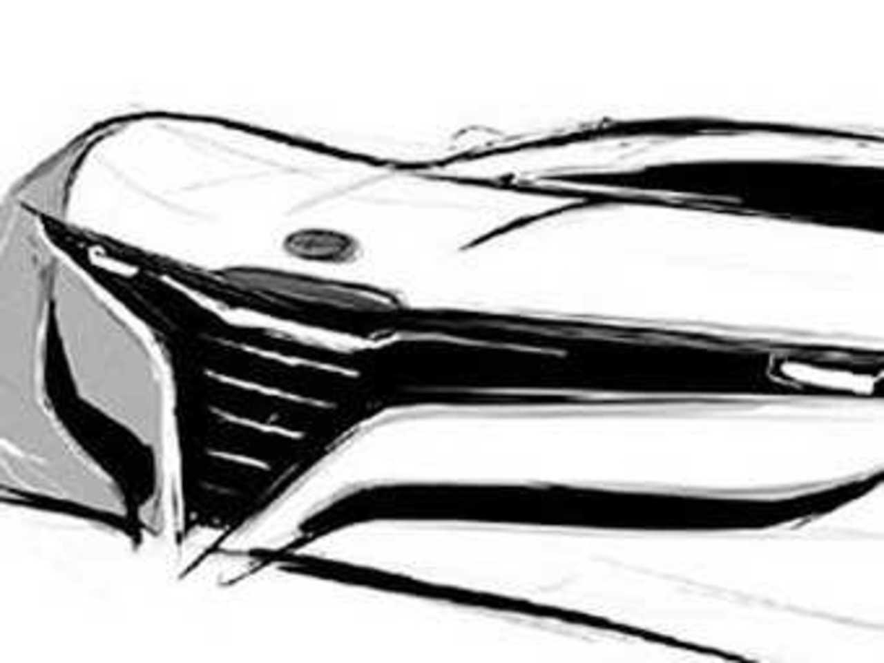Прототип компании Bertone. Иллюстрация Bertone