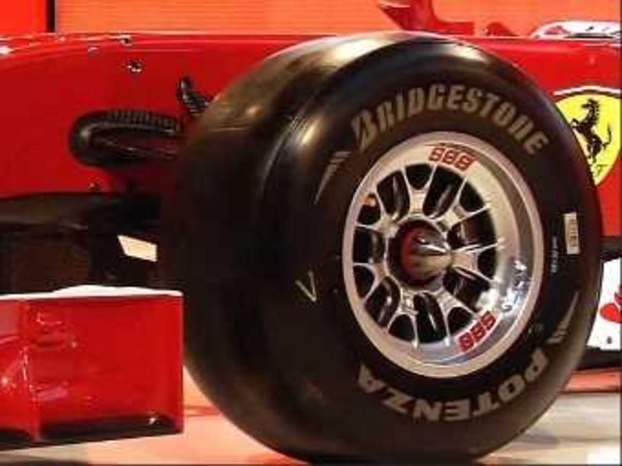 Колесо нового болида Ferrari F10. Фото Ferrari