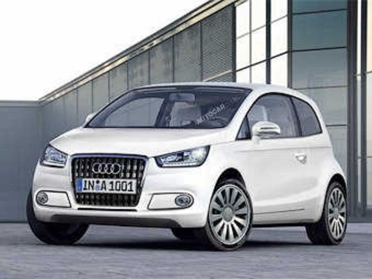 Предполагаемый внешний вид нового Audi A2. Иллюстрация журнала Autocar
