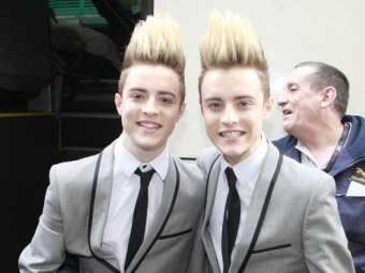 Jedward. Фото с сайта The Daily Mail
