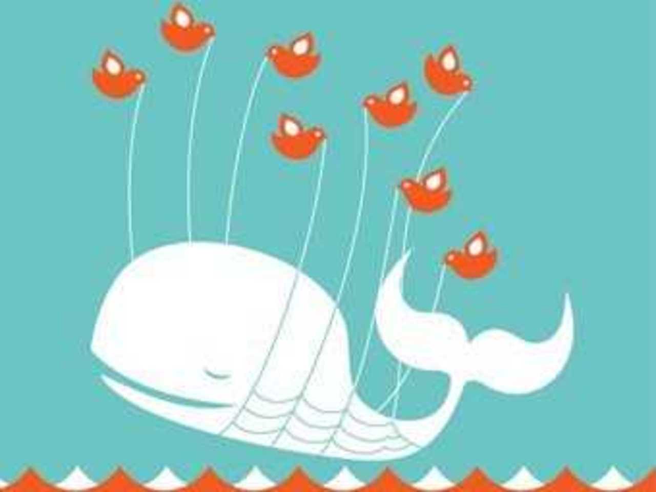 Fail whale, изображение, выводимое при недоступности Twitter