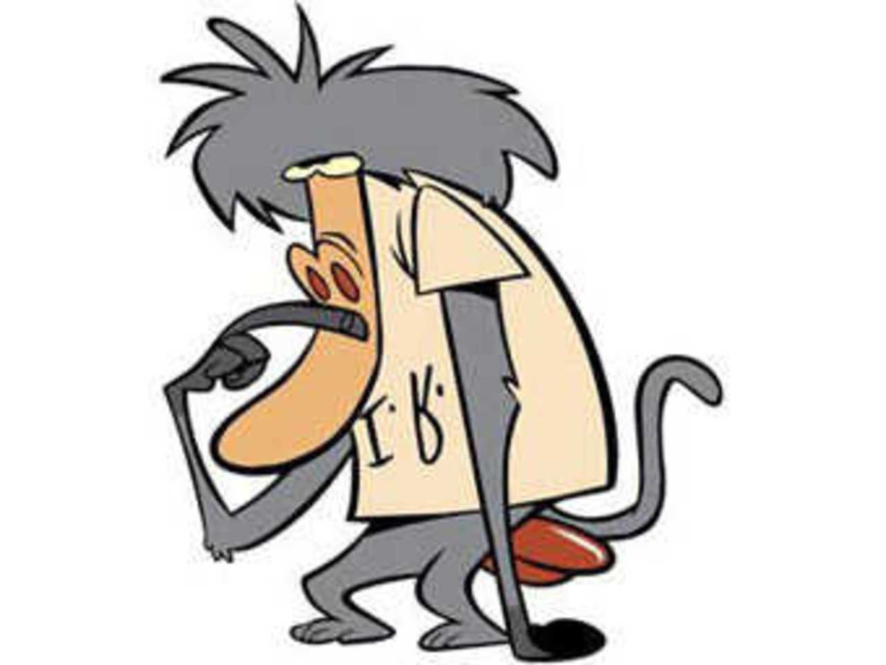 Бабуин из мультсериала "I Am Weasel"