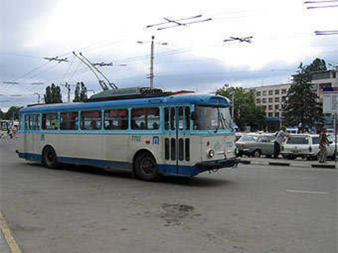 Троллейбус в Симферополе. Фото Janusz Strzelczyk с сайта wikipedia.org
