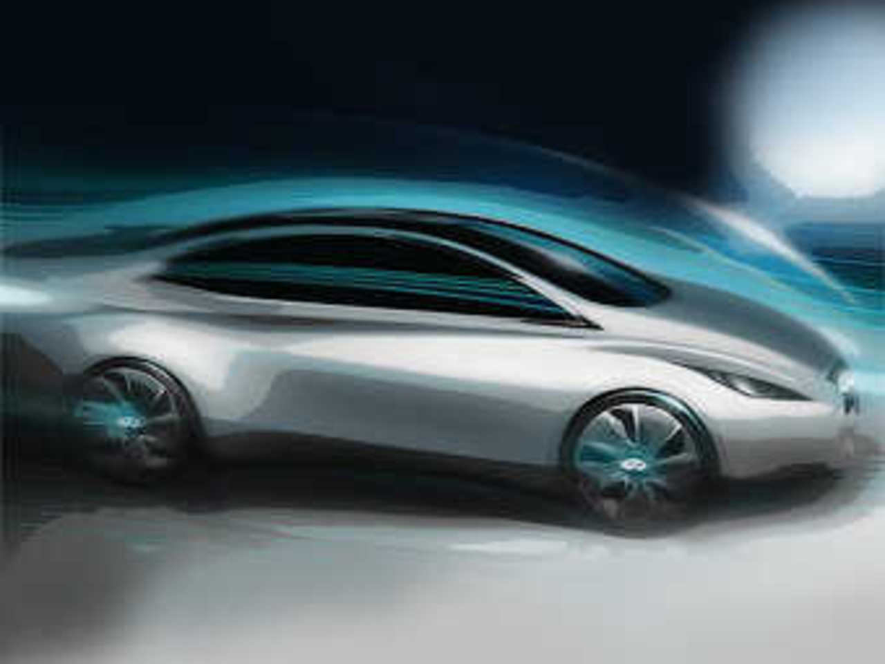 Infiniti EV. Изображение Infiniti