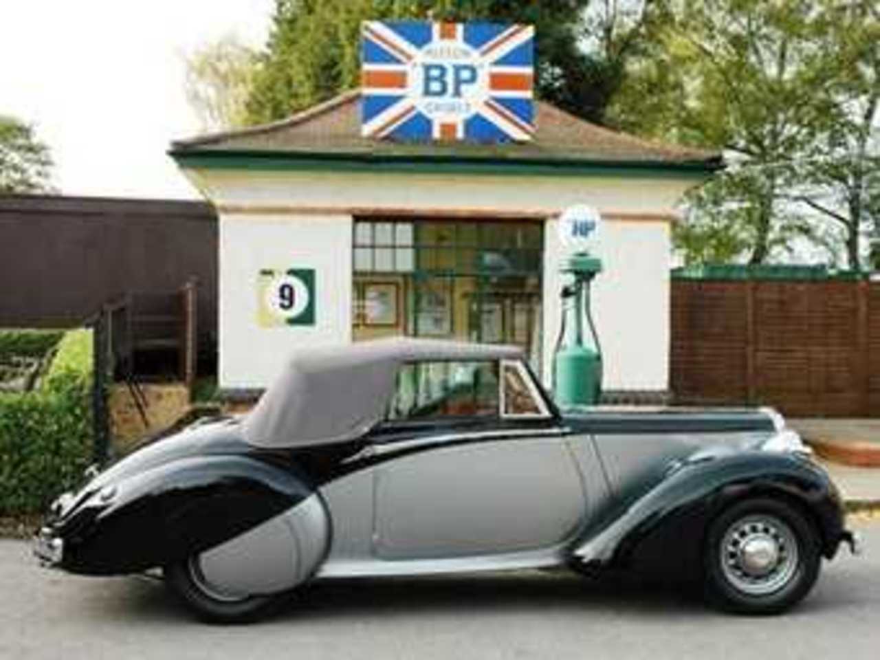 Daimler DB18 Drophead Coupe. Фото с сайта historics.co.uk