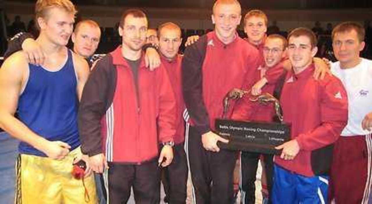 Foto: boks Latvijas komanda