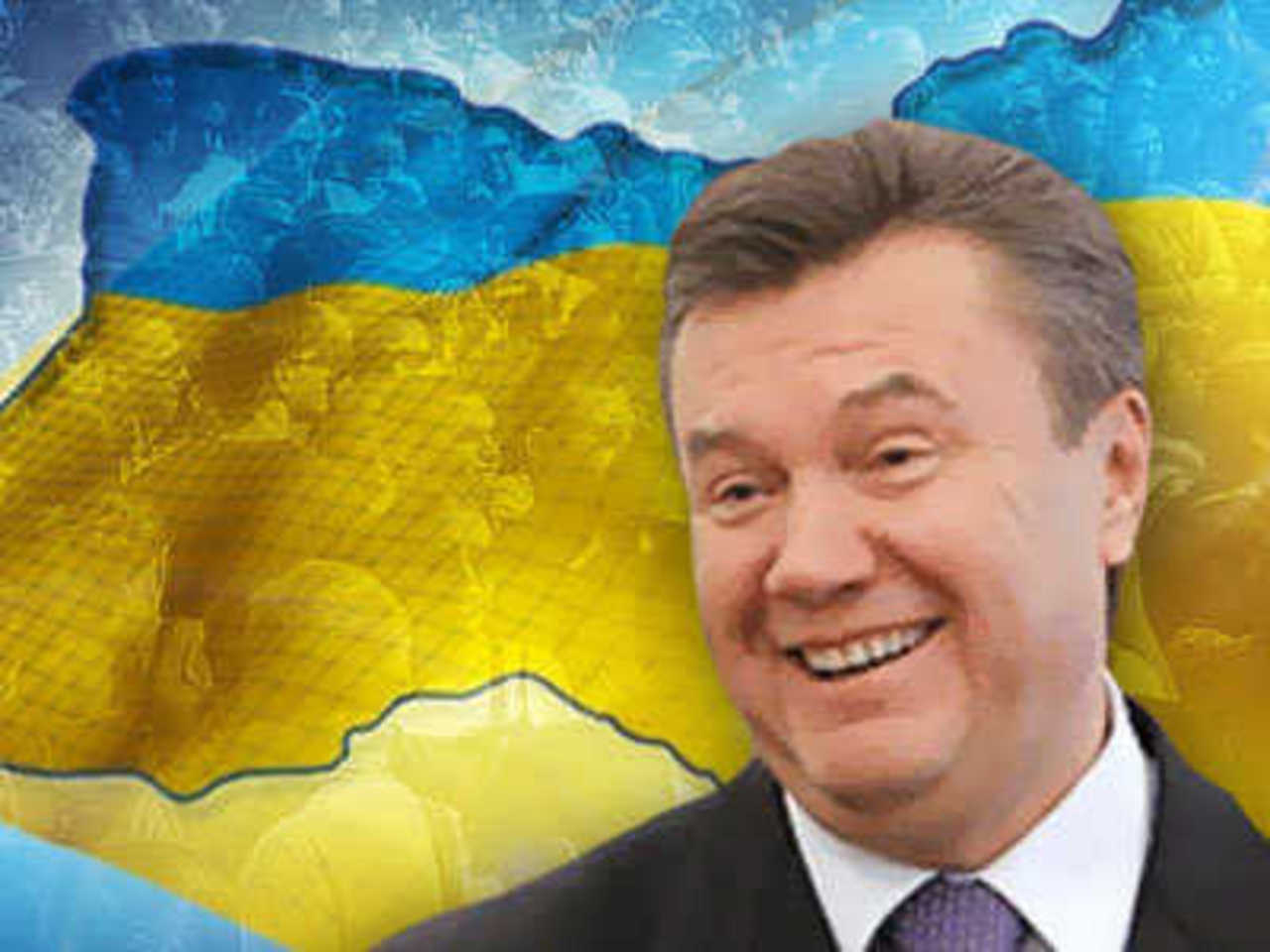 Президент Украины Виктор Янукович. Коллаж: ИА REGNUM