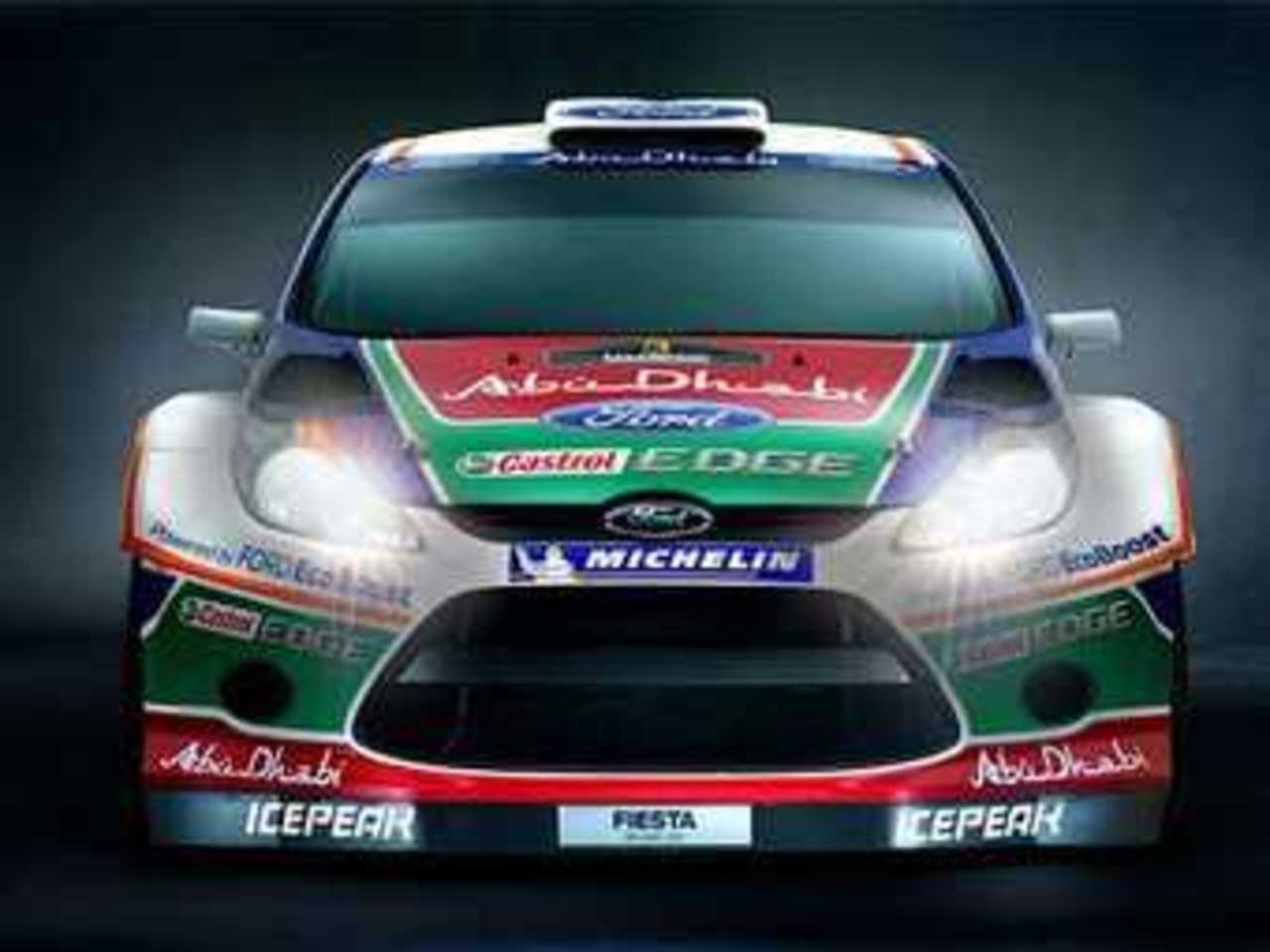 Ford Fiesta RS WRC. Фото www.worldrallypics.com