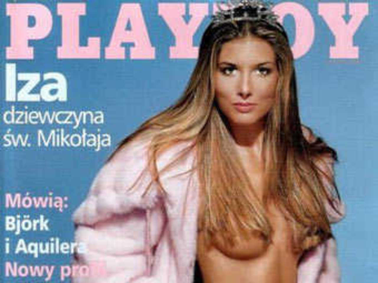 Изабелла Лукомская-Пыжальская на обложке польского Playboy