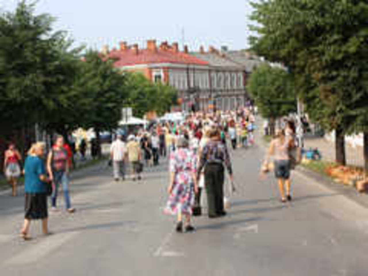 Праздник города на улице Латгалес