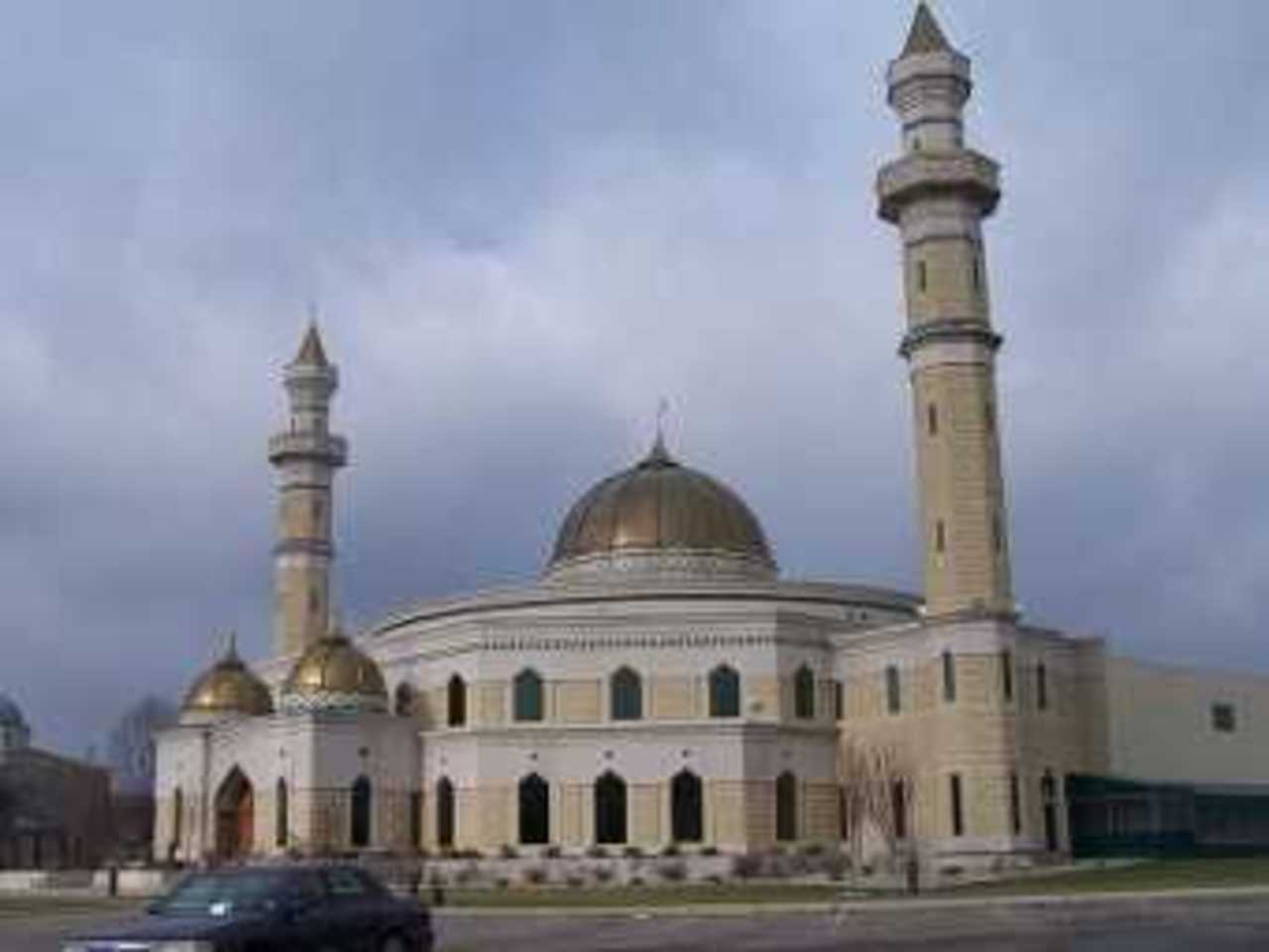 Мечеть в Дирборне, Мичиган. Фото пользователя Ahmadi с wikipedia.org