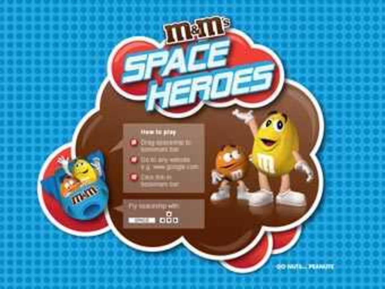 Скриншот сайта m-ms.dk/spaceheroes/