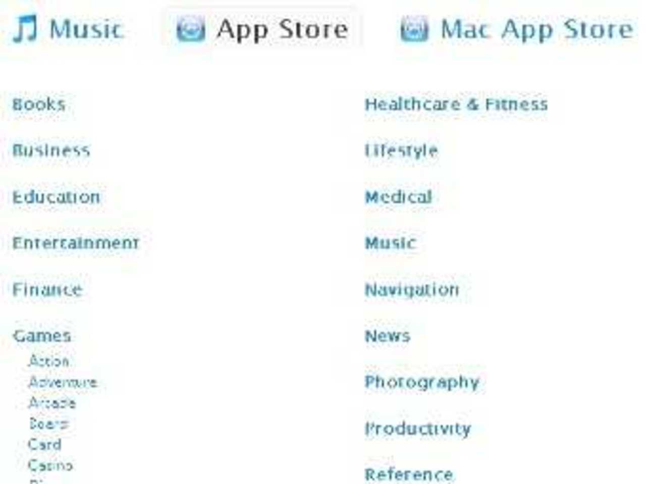 Скриншот сайта Apple.com