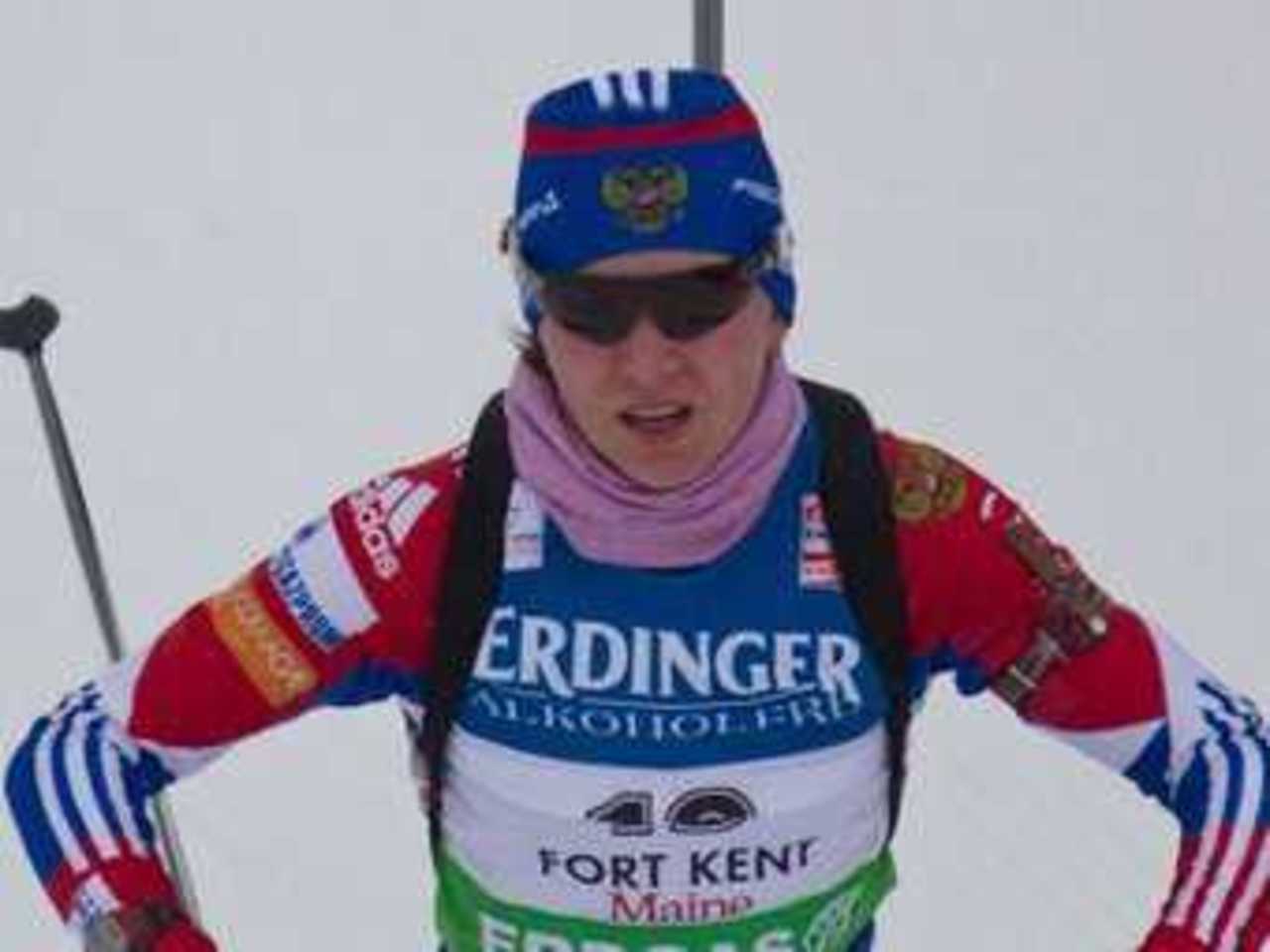 Екатерина Глазырина. Фото с сайта biathlonrus.com