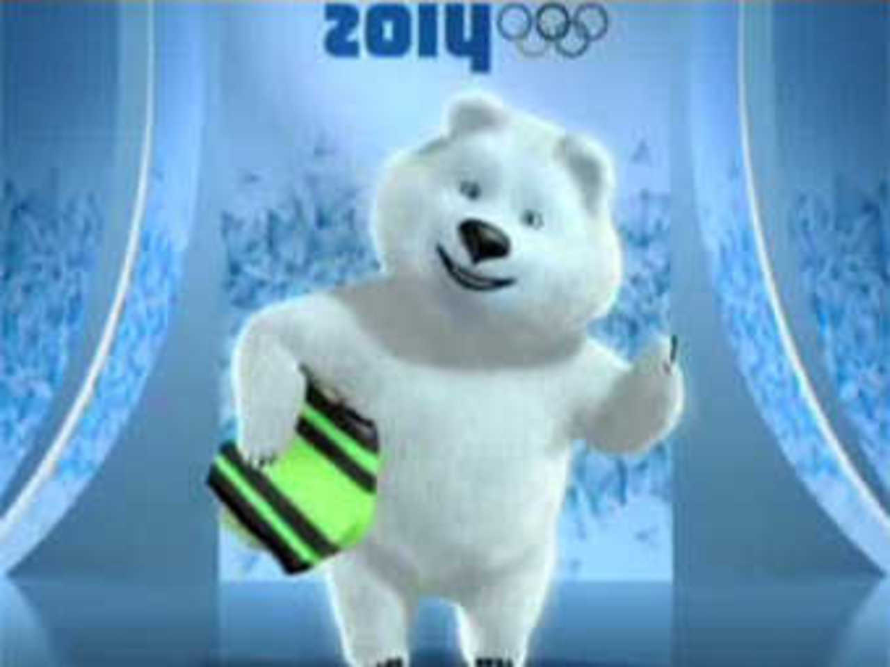 Талисман "Белый медведь". Изображение с сайта talisman.sochi2014.com