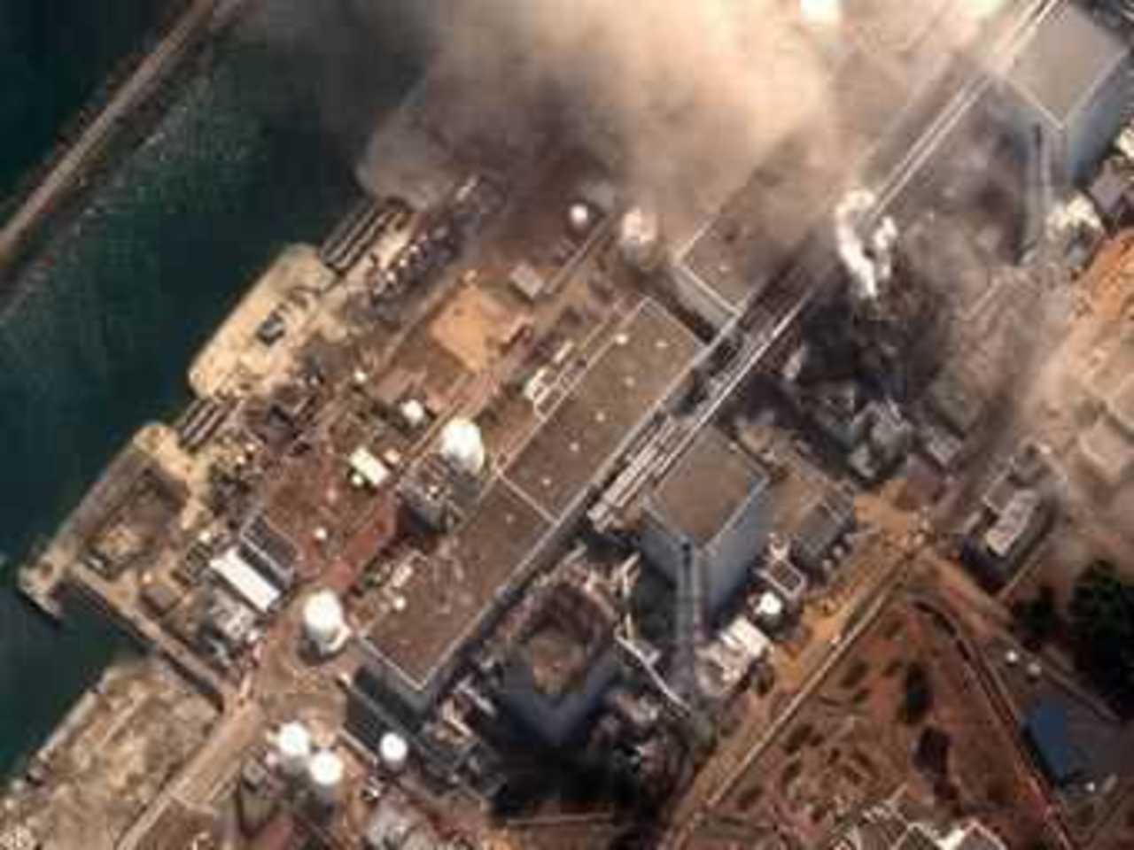 АЭС "Фукусима-1". Спутниковый снимок DigitalGlobe