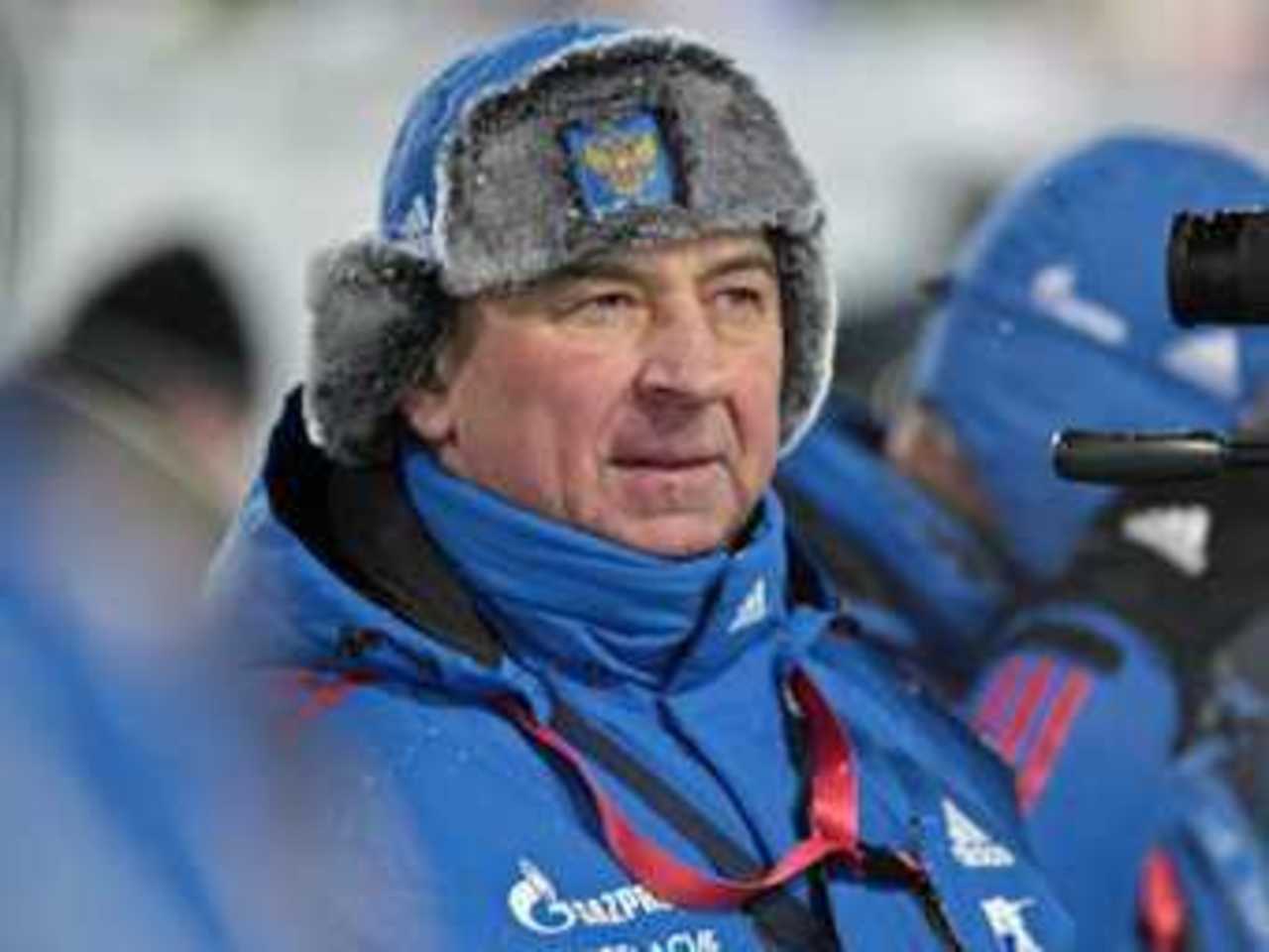 Главный тренер сборных России по биатлону Владимир Барнашов. Фото с сайта biathlonrus.com
