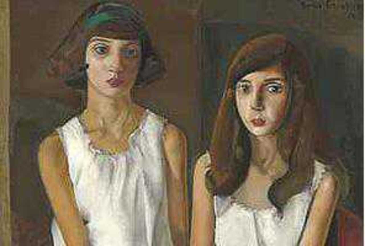 Борис Григорьев "Дети". Источник: christies.com