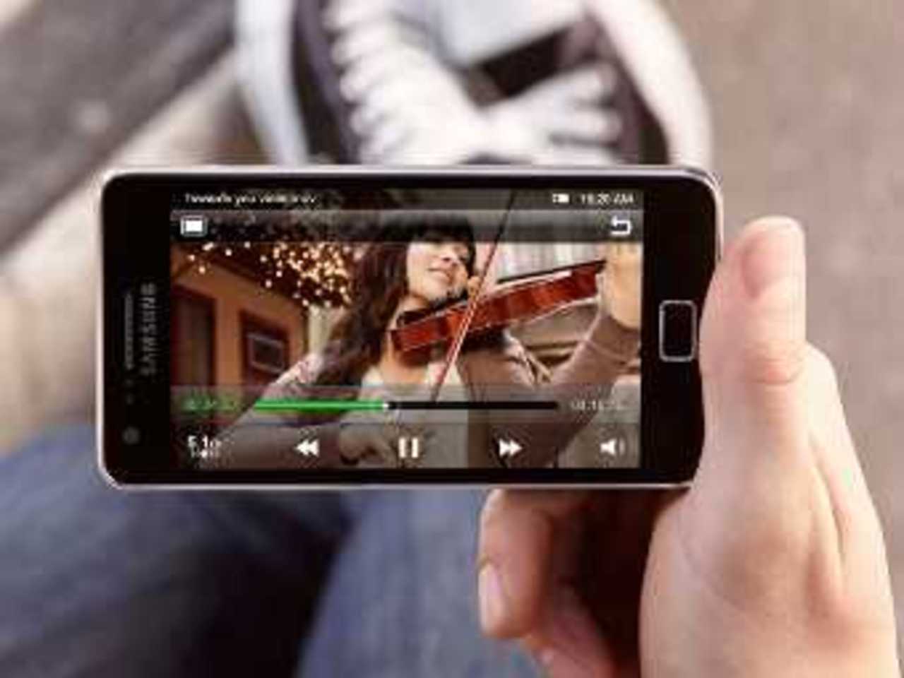 Смартфон Galaxy S II, фотография с сайта Samsung.