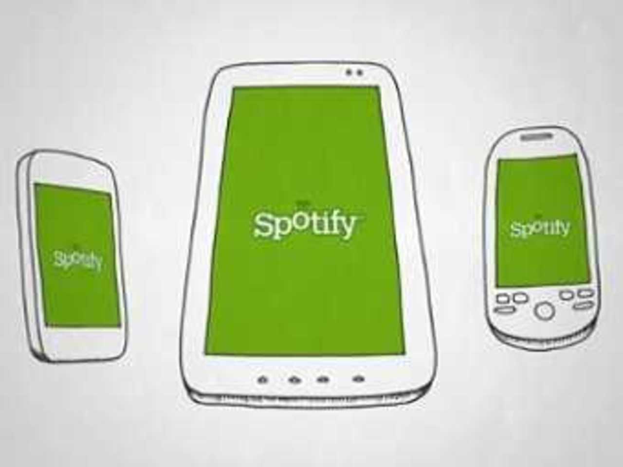 Кадр из видеоролика с сайта spotify.com