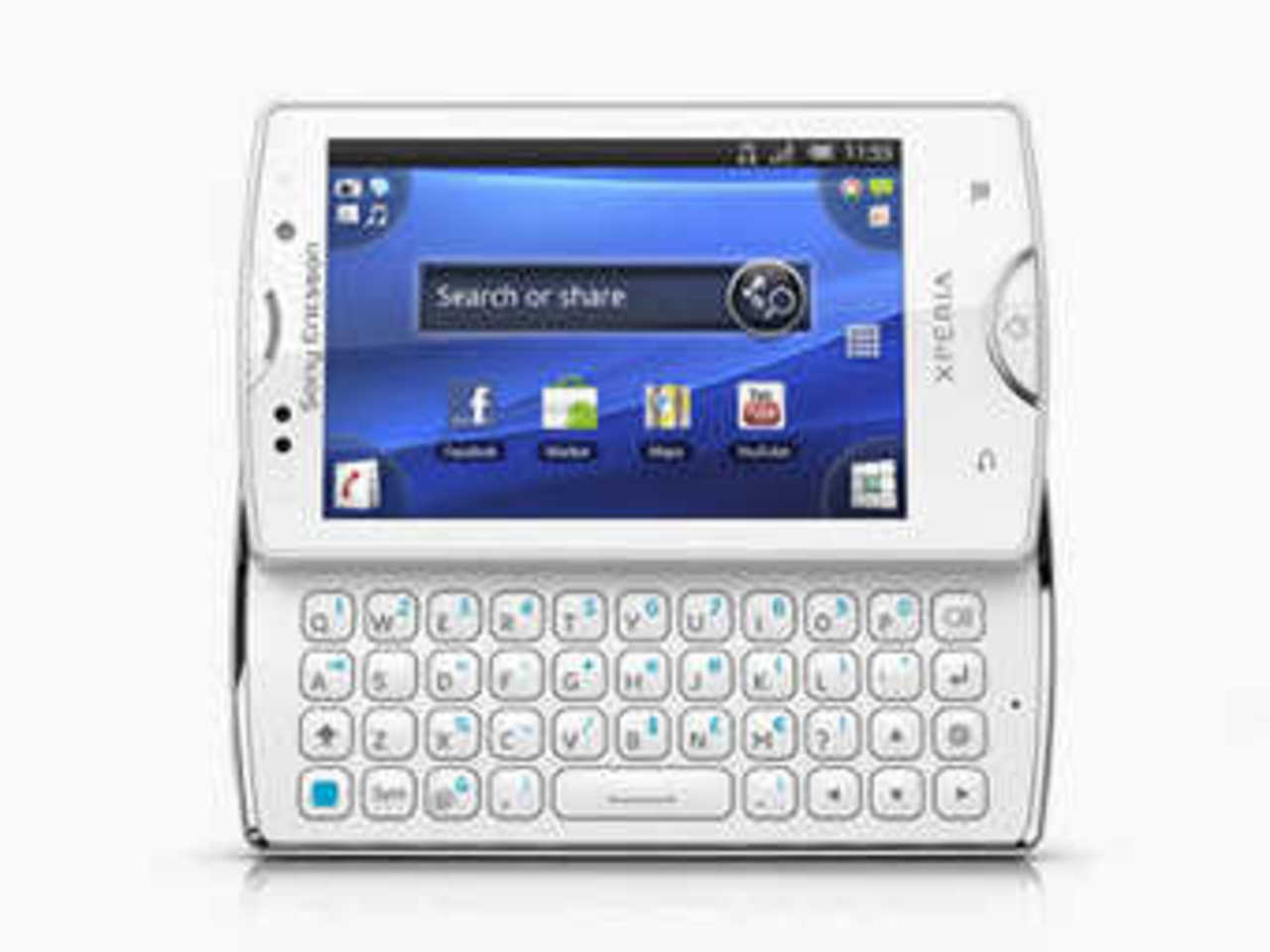 Смартфон Xperia mini pro, фотография с сайта sonyericsson.com