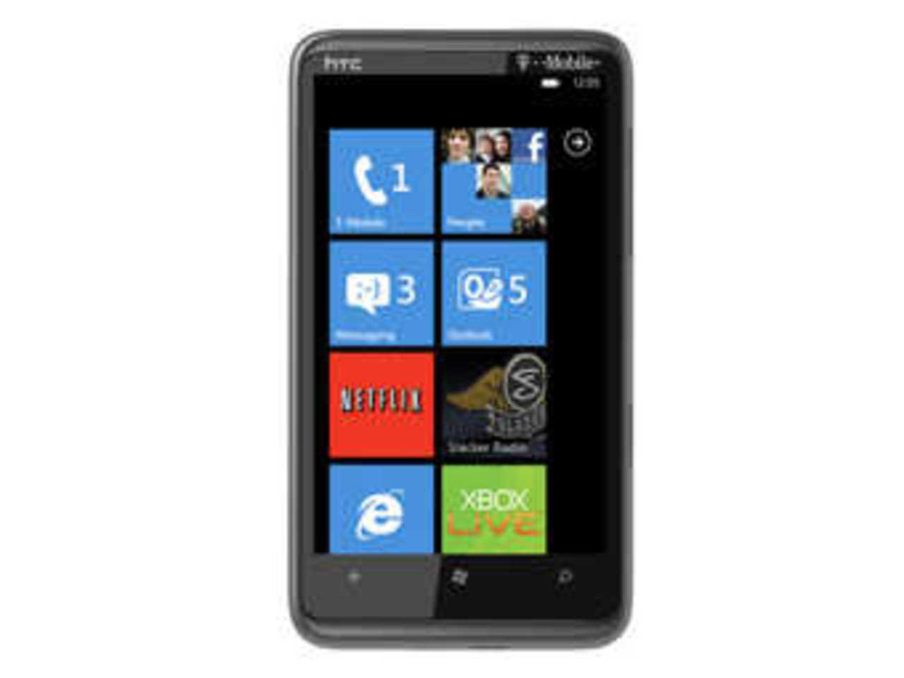 Смартфон HTC HD7 под управление Windows Phone 7. Изображение с сайта microsoft.com
