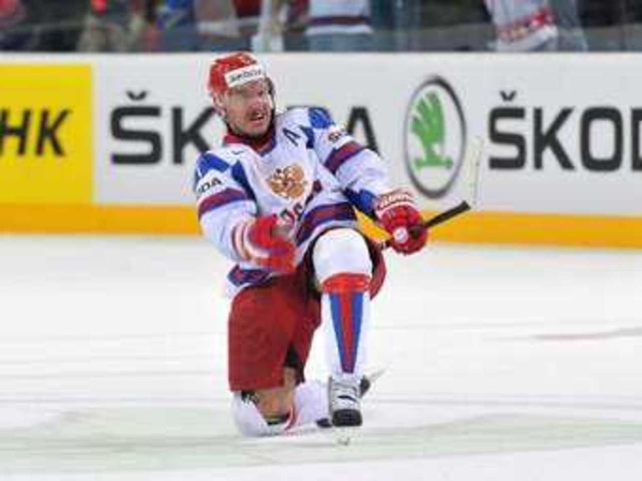 Хоккеист сборной России Илья Ковальчук. Фото с сайта iihf.com