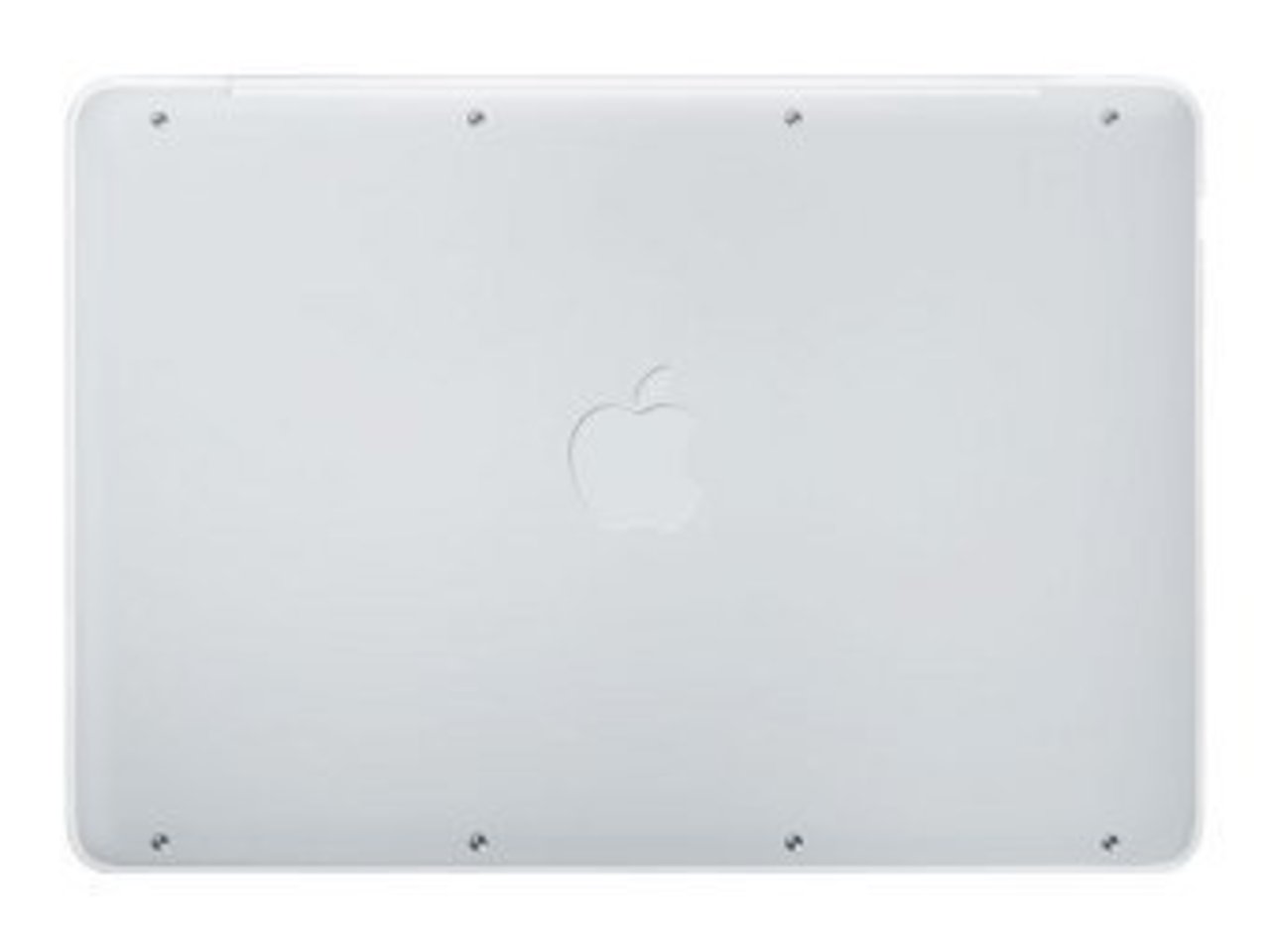 Нижняя поверхность ноутбука MacBook, фото с сайта Apple