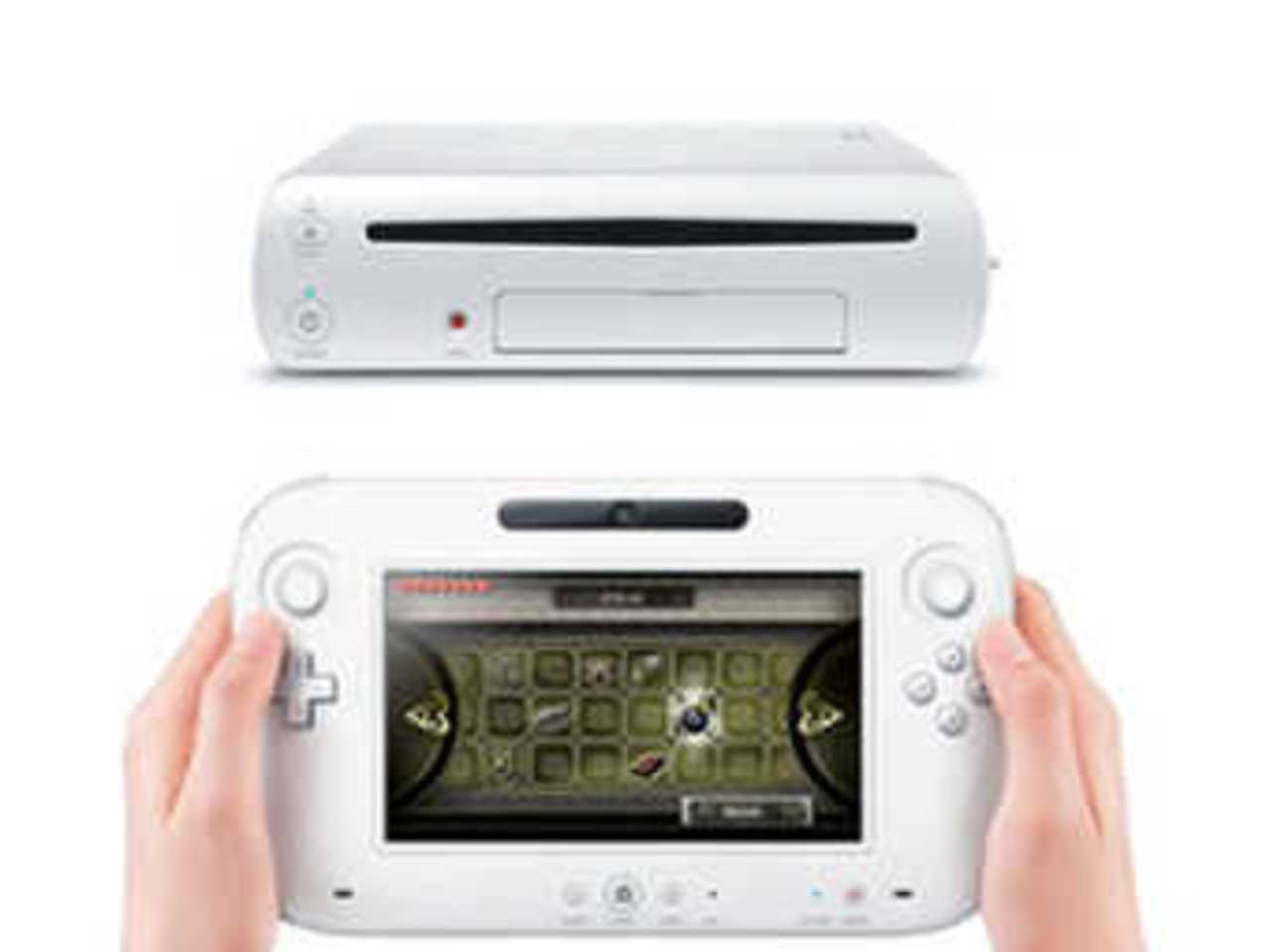 Консоль и контроллер Wii U