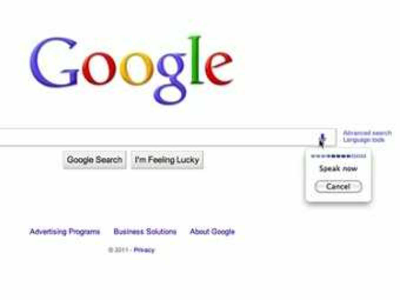 Кадр из демонcтрационного ролика Google