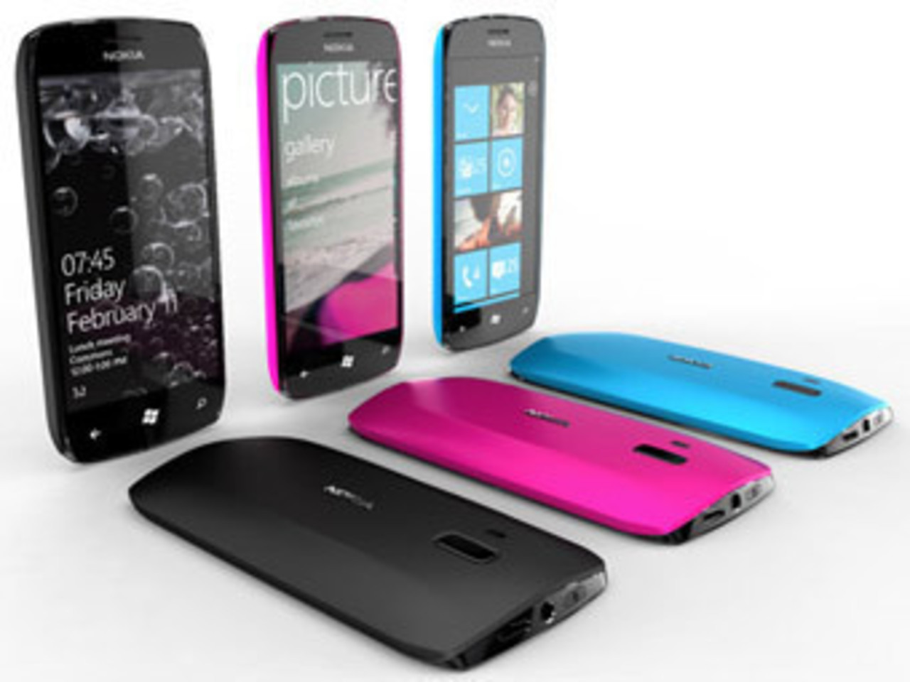 Прототип смартфона Nokia на Windows Phone 7