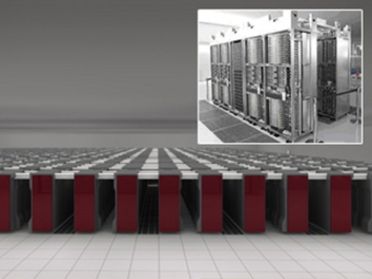 Суперкомпьютер K Computer, фотография с сайта Fujitsu