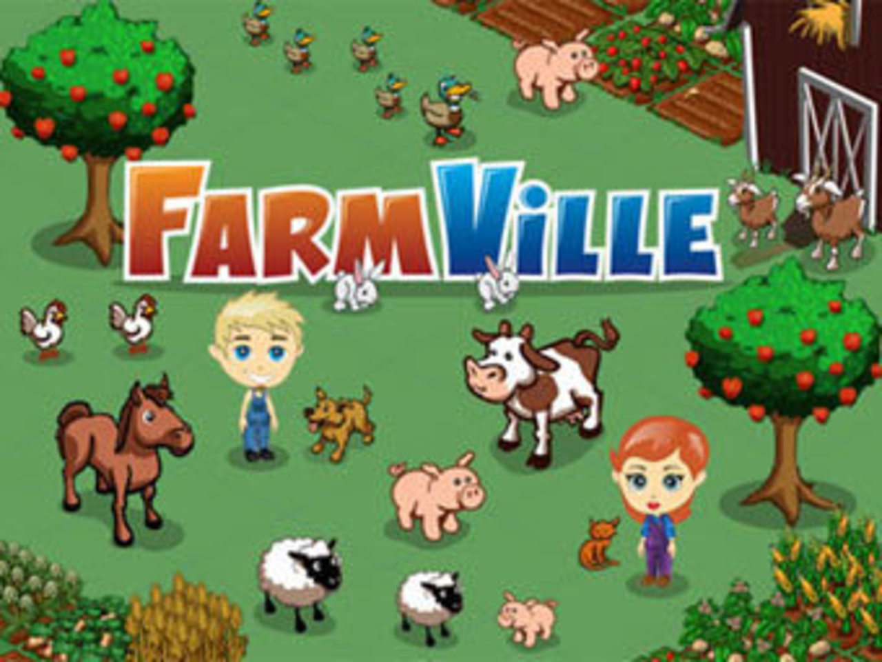 Заставка FarmVille