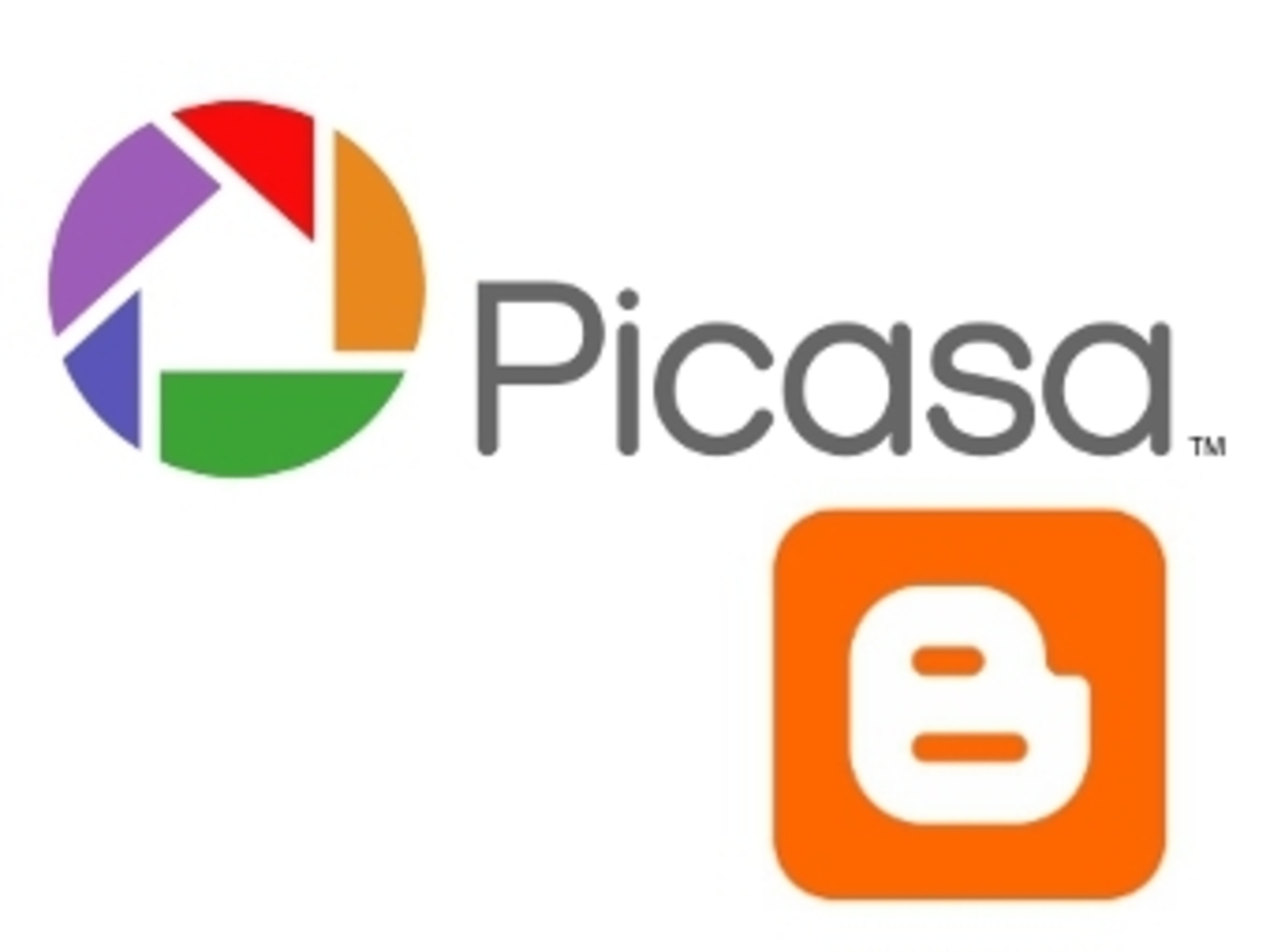 Логотипы Picasa и Blogger
