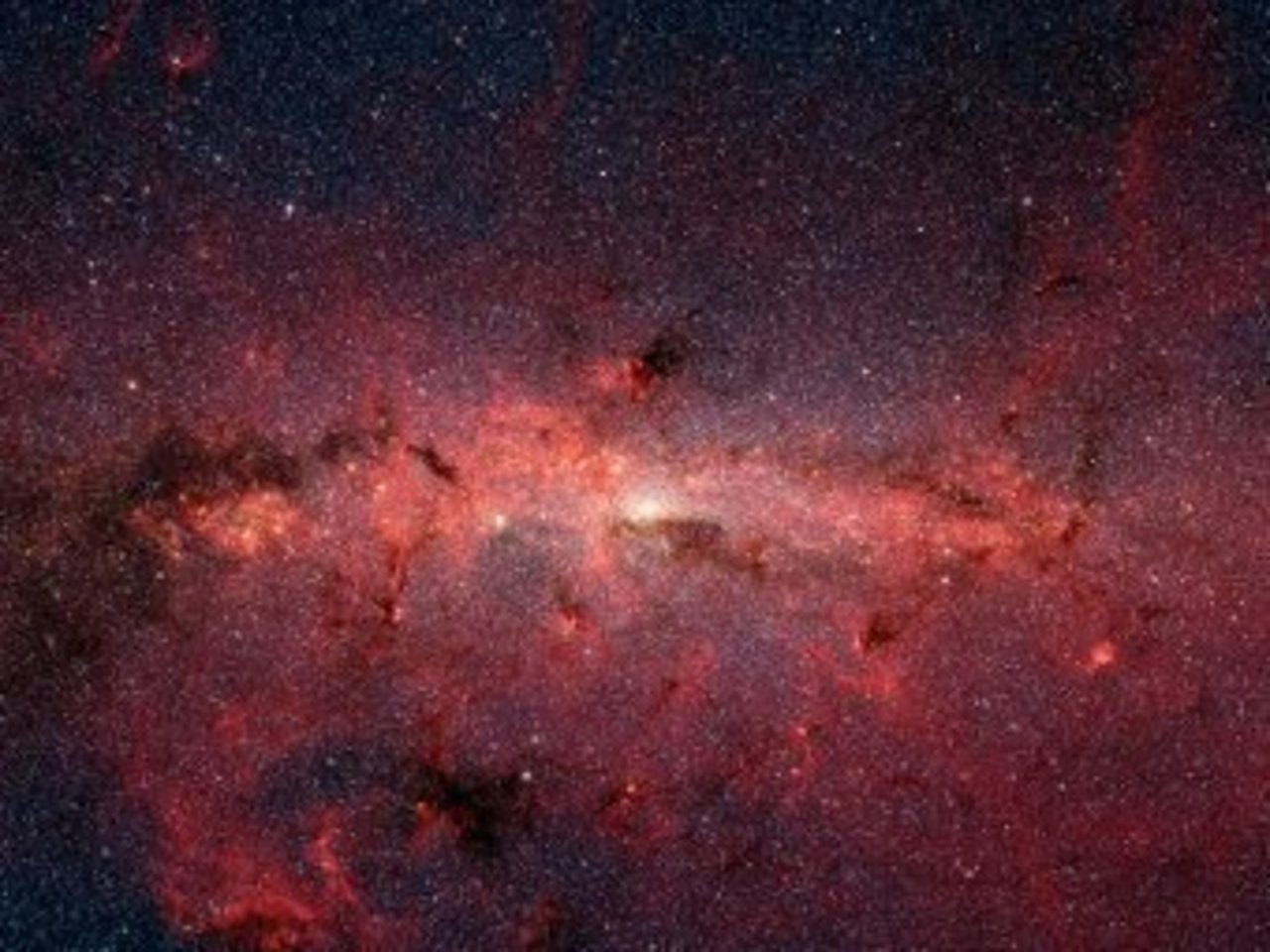 Млечный Путь. Фото NASA/Spitzer