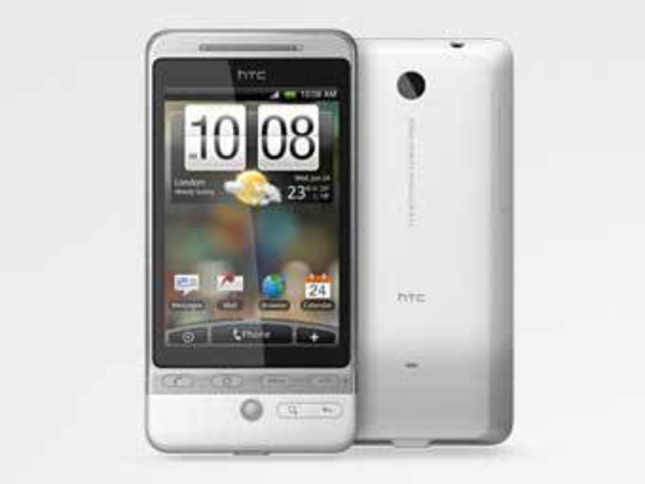 Смартфон HTC Hero, изображение с сайта htc.com