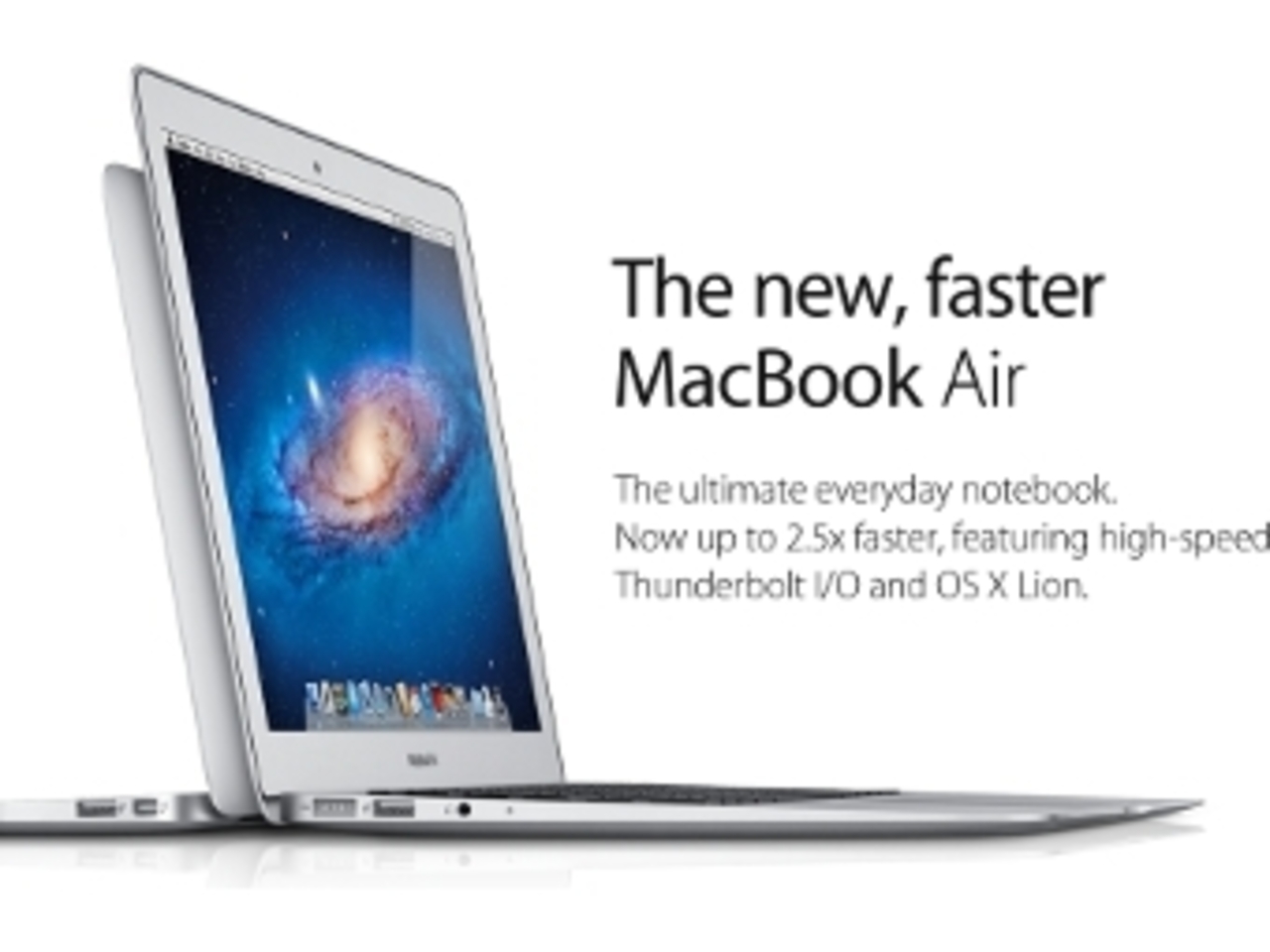 MacBook Air, изображение с сайта Apple