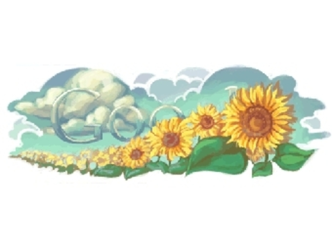 "Дудл" Google ко Дню независимости Украины в 2010 году