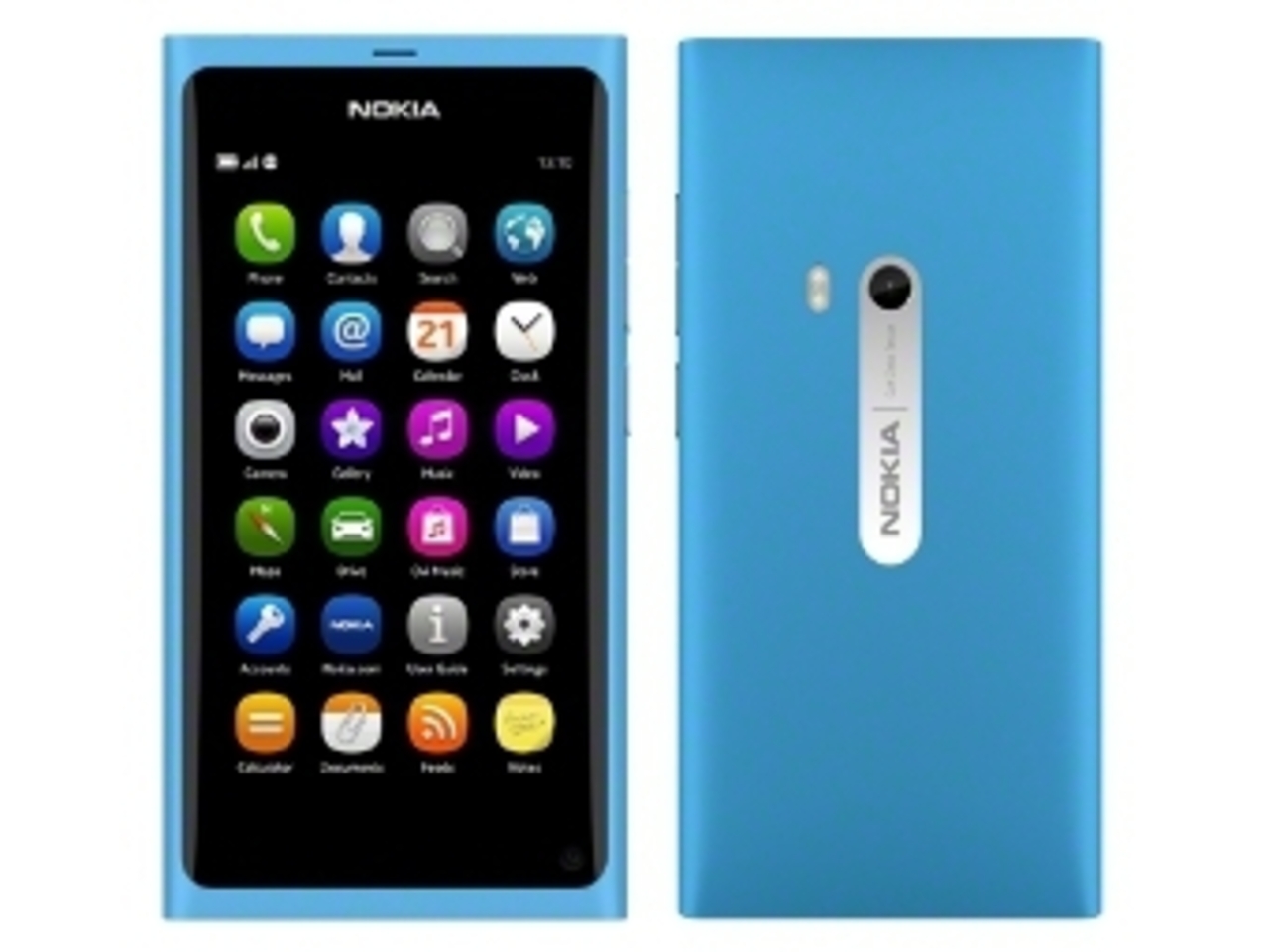 Смартфон Nokia N9, изображение с сайта Nokia