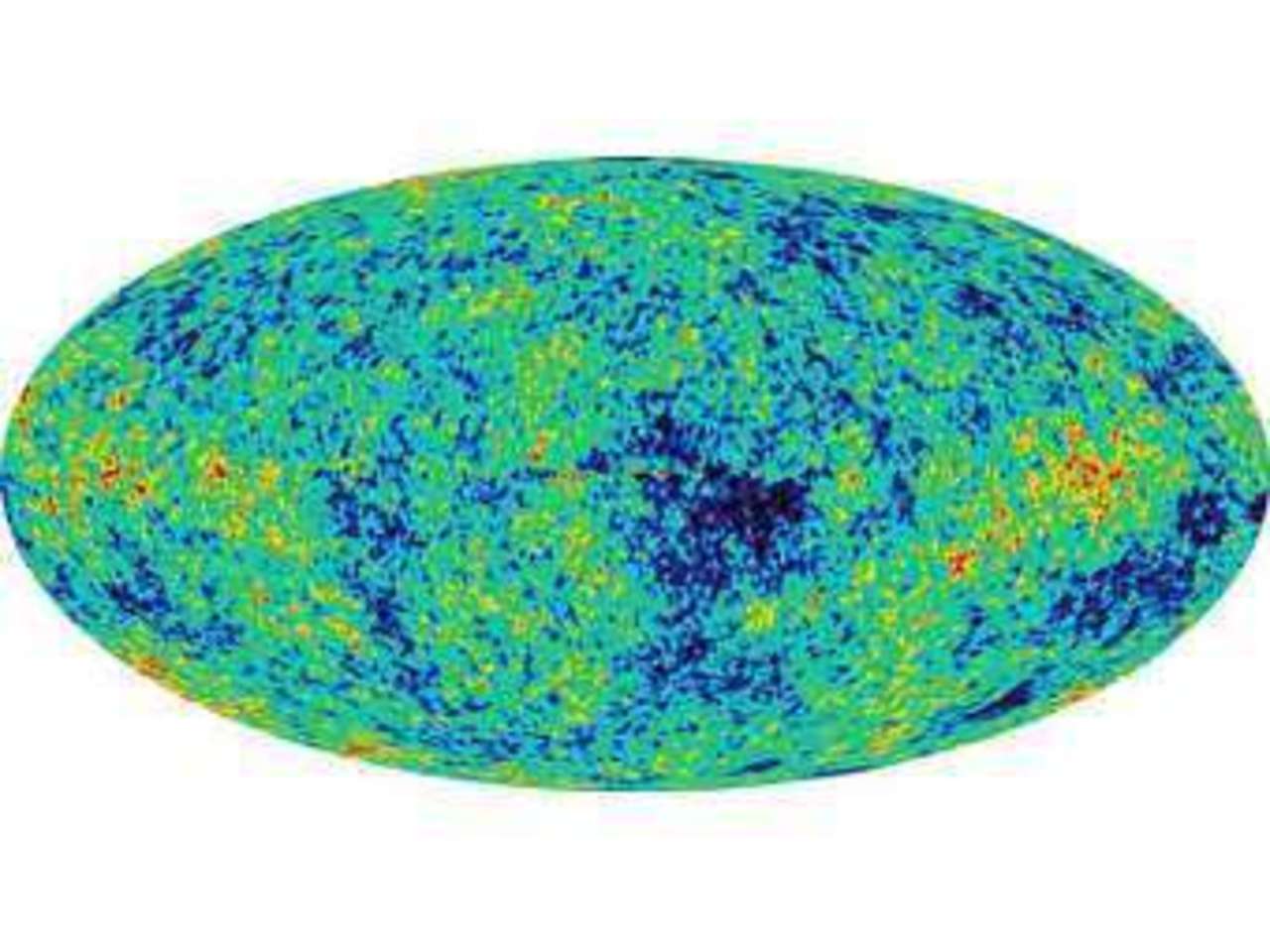 Карта микроволнового фонового излучения. Изображение WMAP space telescope/NASA