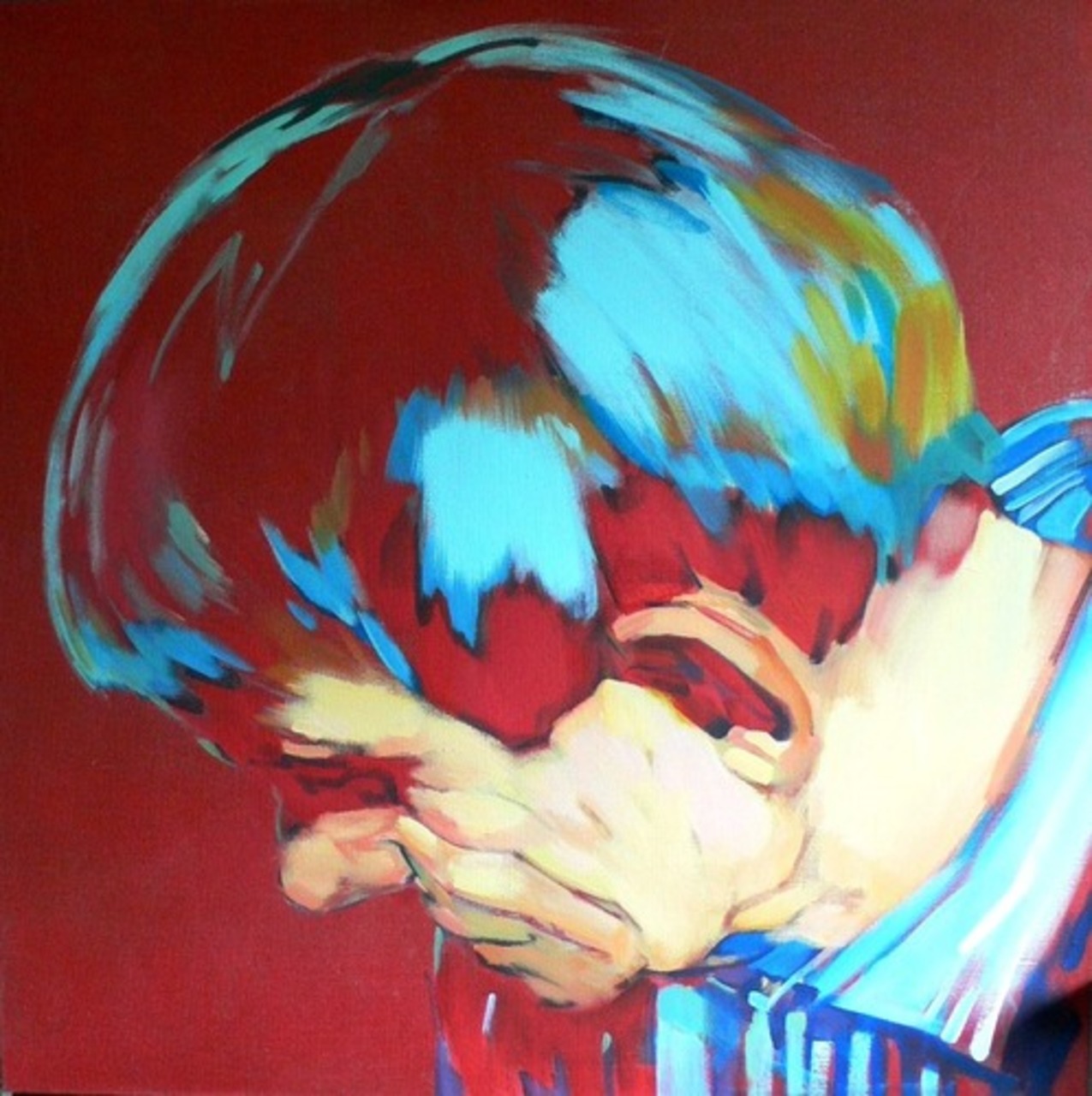 Дана Зелча. Фрагмент магистерской работы «Идентичность», 2011 г. Фото автора.
