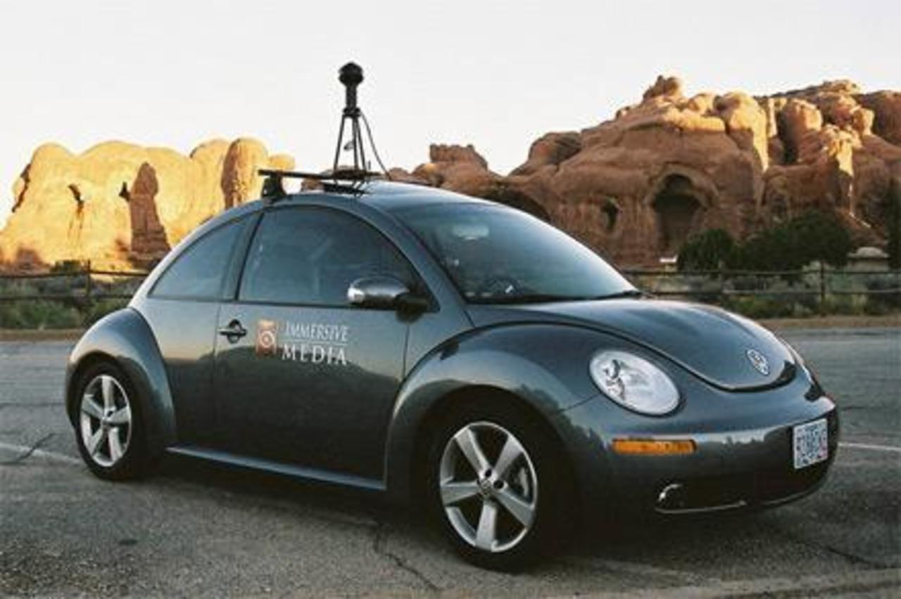 При помощи таких авто Google фотографирует города