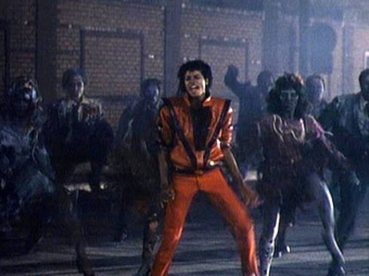 Кадр из клипа "Thriller" Майкла Джексона. Изображение с сервиса YouTube