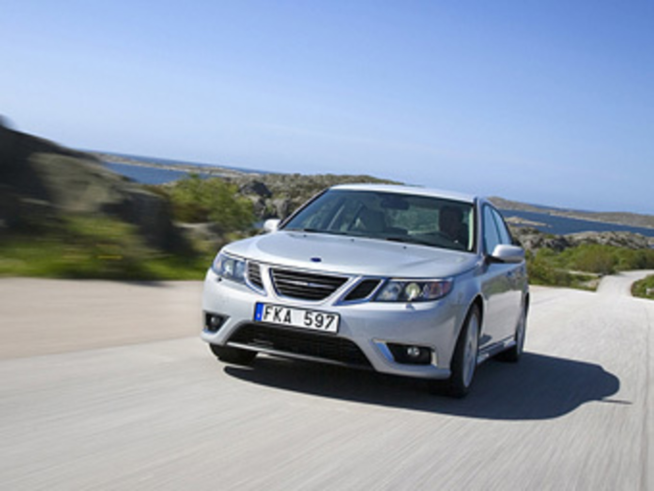 Saab 9-3. Фото Saab