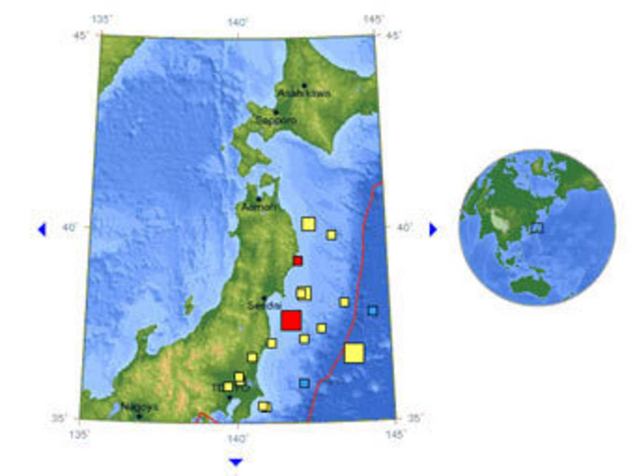 Карта с сайта US Geological Survey