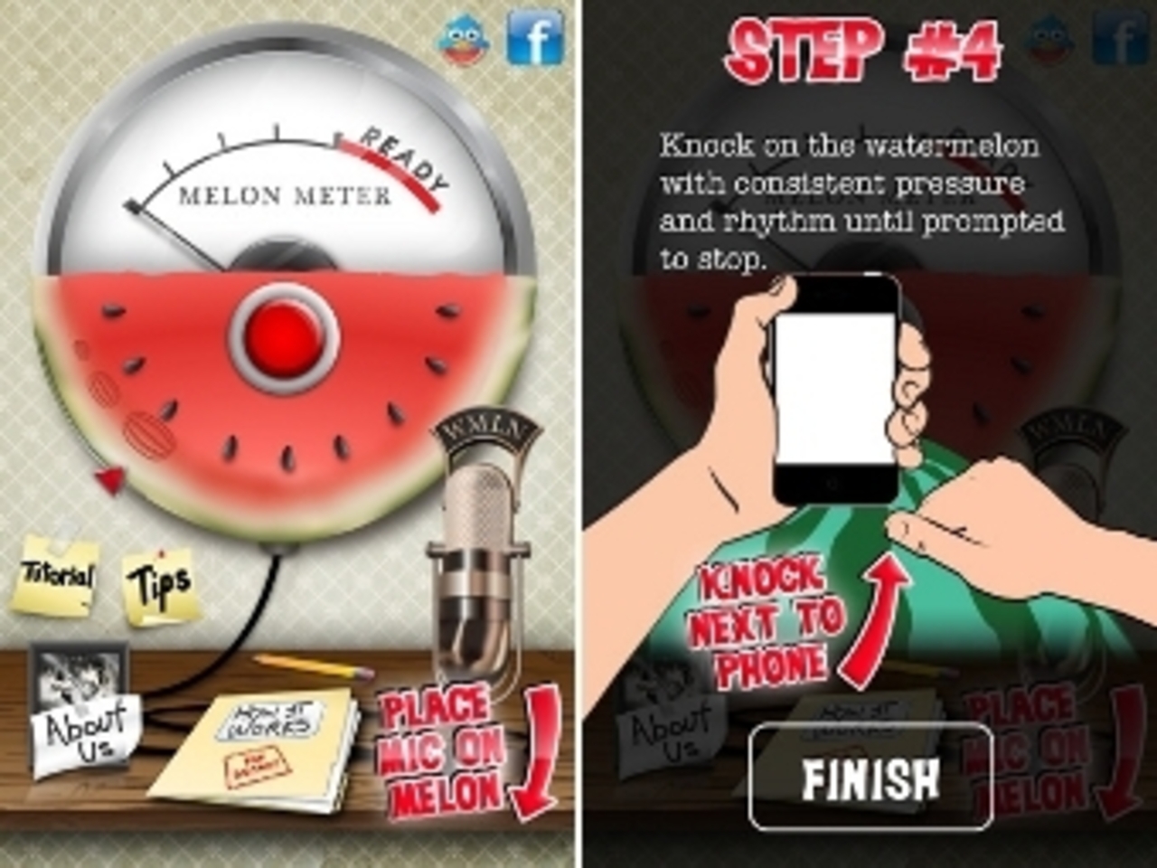 Скриншоты приложения Melon Meter из App Store