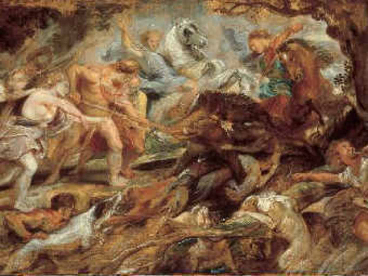 "Охота на Калидонского вепря". Фото с сайта Norton Simon Art Foundation