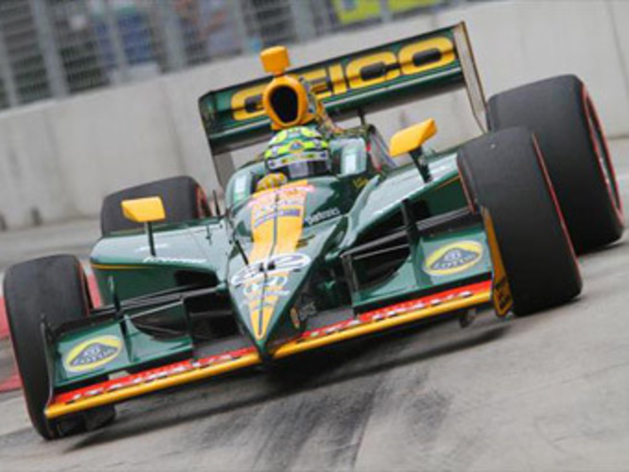 Тони Канаан за рулем болида INDYCAR команды KV. Фото INDYCAR
